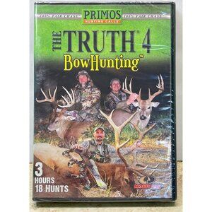 Primos The Truth 4 BowHunting DVD 3 Hours 18 Hunts Mossy Oak 100% Fair Chase NEW